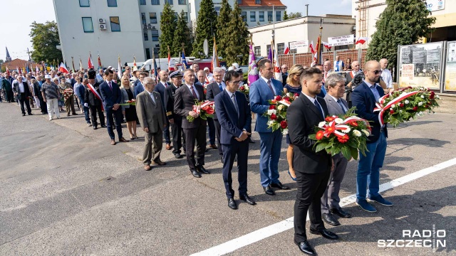Fot. Robert Stachnik [Radio Szczecin] Obchody Porozumień Sierpniowych. "Stocznia jest symbolem pragnienia wolności" [ZDJĘCIA]