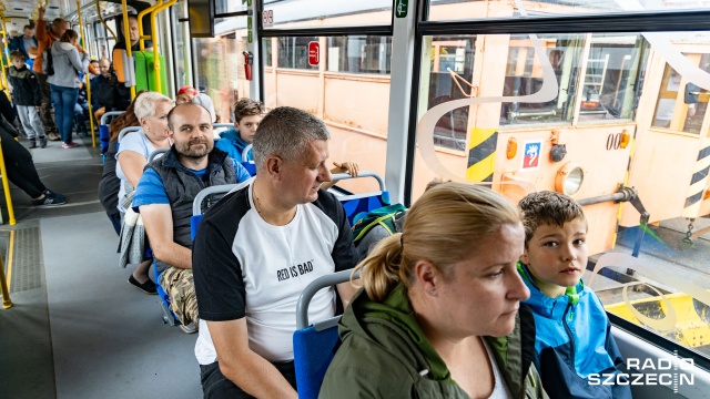Fot. Robert Stachnik [Radio Szczecin] Parada tramwajów na szczecińskich torach [WIDEO, DUŻO ZDJĘĆ]
