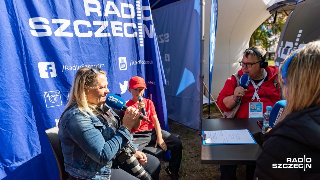 Fot. Robert Stachnik [Radio Szczecin] Radio Szczecin na kortach [WIDEO, ZDJĘCIA]