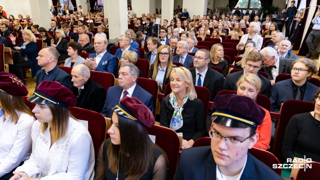 Fot. Robert Stachnik [Radio Szczecin] Inauguracja nowego roku akademickiego na PUM-ie [WIDEO, ZDJĘCIA]