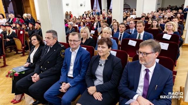 Fot. Robert Stachnik [Radio Szczecin] Inauguracja nowego roku akademickiego na PUM-ie [WIDEO, ZDJĘCIA]