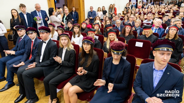Fot. Robert Stachnik [Radio Szczecin] Inauguracja nowego roku akademickiego na PUM-ie [WIDEO, ZDJĘCIA]