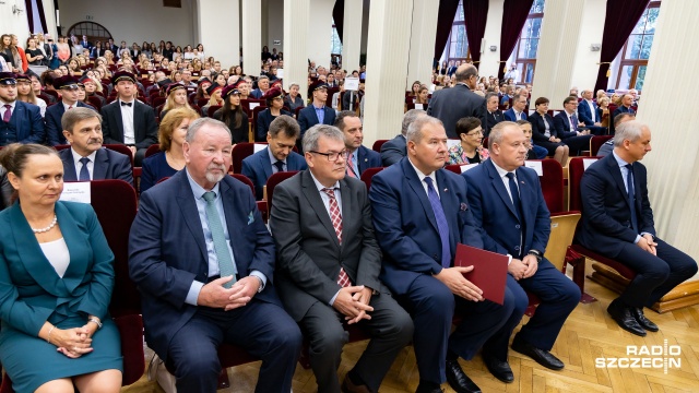 Fot. Robert Stachnik [Radio Szczecin] Inauguracja nowego roku akademickiego na PUM-ie [WIDEO, ZDJĘCIA]