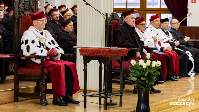 Fot. Robert Stachnik [Radio Szczecin] Inauguracja nowego roku akademickiego na PUM-ie [WIDEO, ZDJĘCIA]