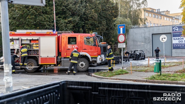 Fot. Robert Stachnik [Radio Szczecin] Terroryści zaatakowali areszt - ćwiczenia policjantów i strażaków [WIDEO, ZDJĘCIA]
