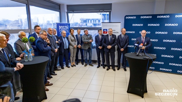 Fot. Robert Stachnik [Radio Szczecin] "To kuźnia przyszłych piłkarzy". Postęp prac na Twardowskiego [WIDEO, ZDJĘCIA]