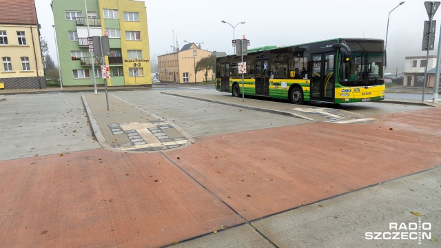 Fot. Robert Stachnik [Radio Szczecin] We wtorek wróci pętla autobusowa Police Rynek [ZDJĘCIA]