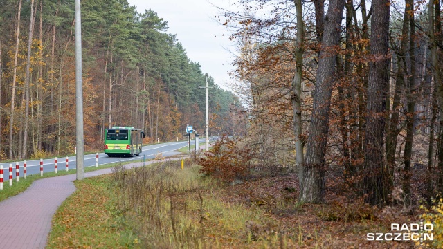Fot. Robert Stachnik [Radio Szczecin] Pętla gotowa, a autobusy nadal nie jeżdżą [WIDEO, ZDJĘCIA]