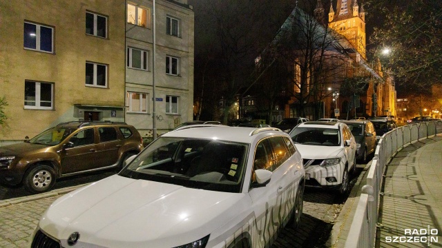 Fot. Robert Stachnik [Radio Szczecin] Najpierw ograniczenie ruchu, potem parkingowiec, czyli efekty prototypowania [DUŻO ZDJĘĆ]
