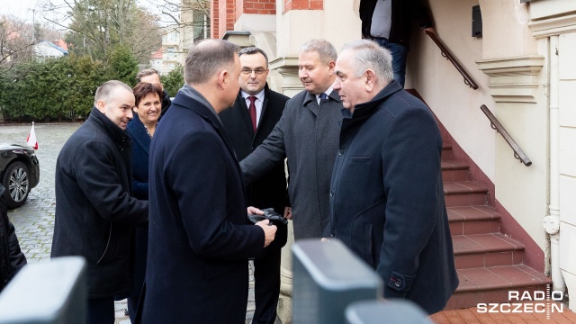 Fot. Robert Stachnik [Radio Szczecin] Rocznica Grudnia '70. Prezydent Duda w Szczecinie [DUŻO ZDJĘĆ]