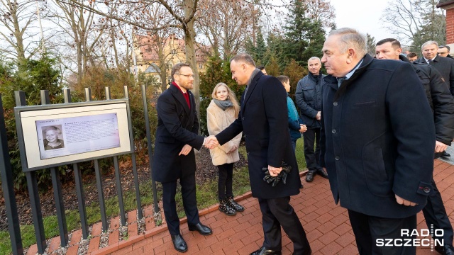 Fot. Robert Stachnik [Radio Szczecin] Rocznica Grudnia '70. Prezydent Duda w Szczecinie [DUŻO ZDJĘĆ]