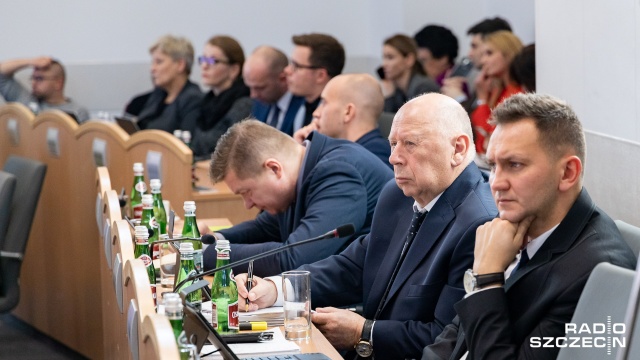 Fot. Robert Stachnik [Radio Szczecin] Marszałek o inwestycjach. PiS: To budżet zabawy [ZDJĘCIA]