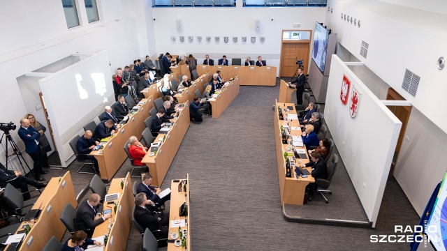 Fot. Robert Stachnik [Radio Szczecin] Marszałek o inwestycjach. PiS: To budżet zabawy [ZDJĘCIA]