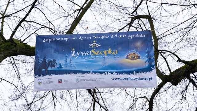 Fot. Robert Stachnik [Radio Szczecin] Żywe szopki atrakcją pierwszego dnia Świąt [DUŻO ZDJĘĆ]