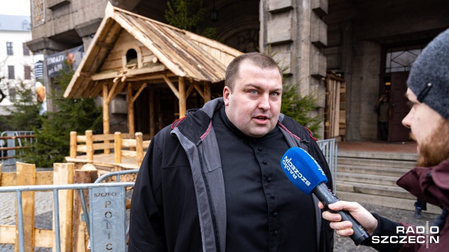 Fot. Robert Stachnik [Radio Szczecin] Żywe szopki atrakcją pierwszego dnia Świąt [DUŻO ZDJĘĆ]