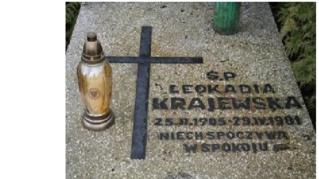 Leokadia Krajewska ratowała Żydów podczas wojny. Jej grób na Cmentarzu Centralnym w Szczecinie został odnowiony, dzięki zabiegom Instytutu Pamięci Narodowej.