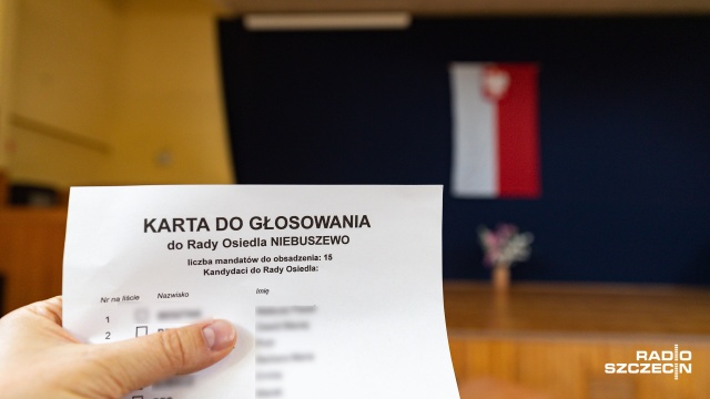Zakończyło się głosowanie, około północy znane będą wyniki wyborów do rad osiedli w Szczecinie.
