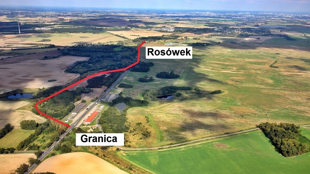Przygotowany już do budowy szlak rowerowy połączy tor motocrossowy w Rosówku z byłym polsko-niemieckim przejściem granicznym.