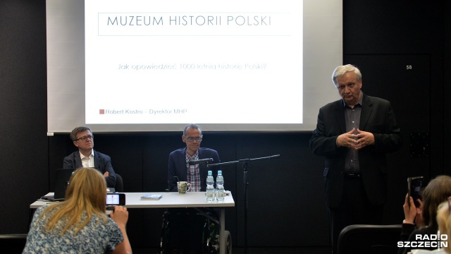 To będzie jedno z największych muzeów w Polsce, w Warszawie powstaje Muzeum Historii Polski. W czwartek w Szczecinie o idei tej instytucji opowiadał jego dyrektor Robert Kostro.