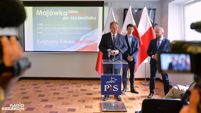Prawo i Sprawiedliwość organizuje 3 maja, w rocznicę uchwalenia Konstytucji, wielki przejazd aut ulicami Szczecina.