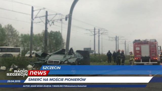 Śmiertelny wypadek na Moście Pionierów, pijany radny Bezpartyjnych za kierownicą - złożył mandat, uczniowie wrócili do szkół - koniecznie zobaczcie RSnews.