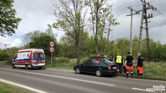 Na Szosie Polskiej, w stronę centrum Szczecina, na wysokości Galerii Północ auto osobowe zderzyło się z samochodem dostawczym. Wystąpiły utrudnienia w ruchu.