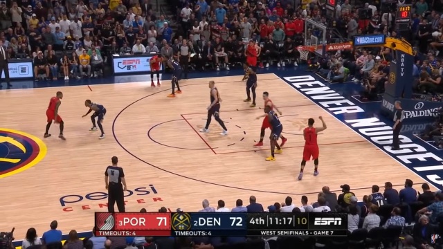 Drużyny Toronto Raptors i Portland Trail Blazers awansowały do półfinału rozgrywek koszykarskiej ligi NBA.