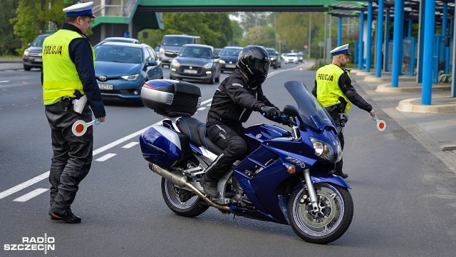 Kontrola trzeźwości i stanu technicznego motocykli oraz rowerów, ale także działania informacyjne. Tak wyglądała piątkowa akcja Wspólnie dla bezpieczeństwa.