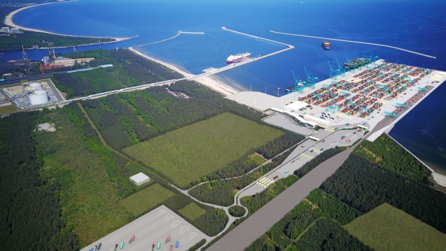 Zarząd Portów Szczecin-Świnoujście przedstawił koncepcję terminala kontenerowego, który powstanie w Świnoujściu. Zbudowany będzie w porcie zewnętrznym na wschód od falochronu wschodniego terminala LNG. Ma powstać do 2025 roku.