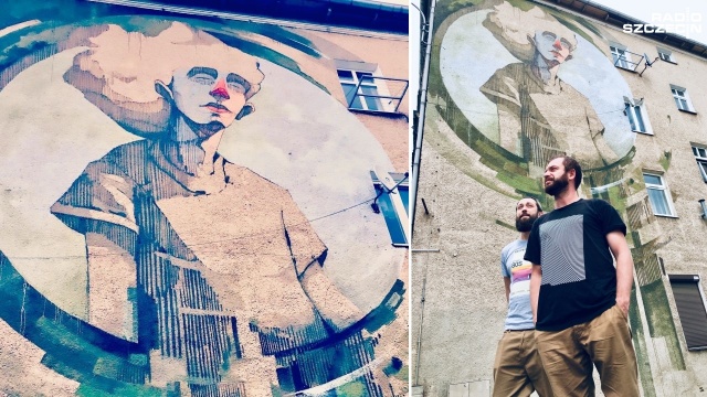 Sepe z Warszawy namalował mural na starej kamienicy przy ul. Kolumba. Wszystko w ramach projektu OdBlokowanie 2.0, za który odpowiedzialny jest Lump ze Szczecina.