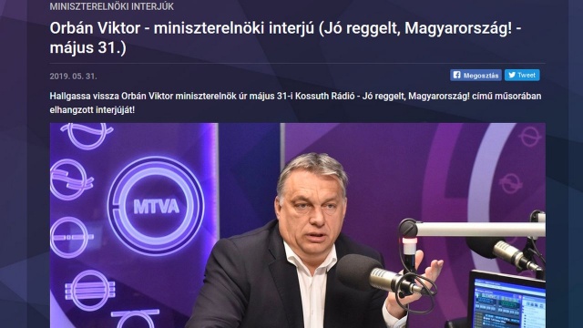 Viktor Orban o zatonięciu statku na Dunaju