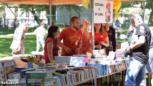 Loteria fantowa, stoisko z książkami, pierwsza pomoc czy zabawy na świeżym powietrzu - tak było w niedzielę w szczecińskim Parku Andersa. Odbywał się tam 8. Festyn Rodzinny U Pana Boga w Sercu.