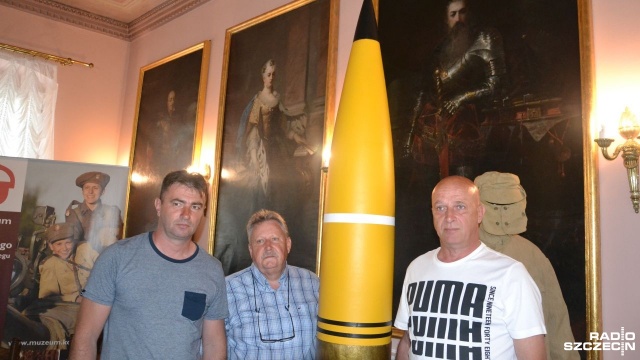 Ma 40 kilogramów i dwa i pół metra wysokości - mowa o łusce naboju z pancernika Ltzow, która jest nowym eksponatem kołobrzeskiego Muzeum Oręża Polskiego.