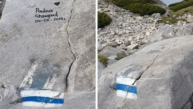 Wybrali się na wycieczkę i teraz... szukają ich służby. Pauliny i jej kolegów ze szkoły - prawdopodobnie ze Stargardu - którzy zdewastowali szlak na Giewont, szukają tatrzańskie służby.