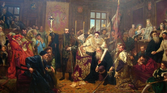 Z Lublina do Wilna dotarł obraz Jana Matejki Unia Lubelska. W stolicy Litwy zostanie on oficjalnie zaprezentowany 6 lipca.