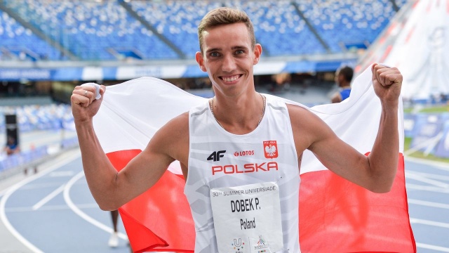 Patryk Dobek z MKL-u Szczecin zdobył brązowy medal 30-letniej Uniwersjady, która odbywa się w Neapolu.