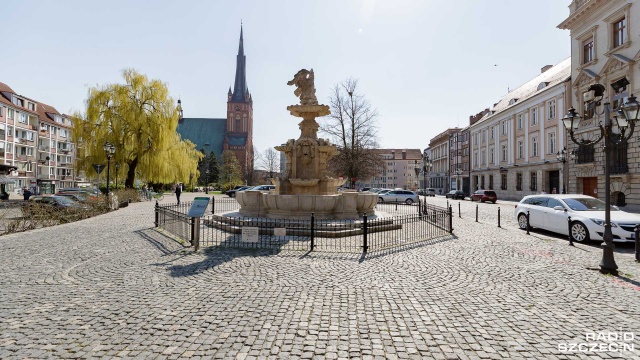 Miasto chce wykonać kopię fontanny z placu Orła Białego