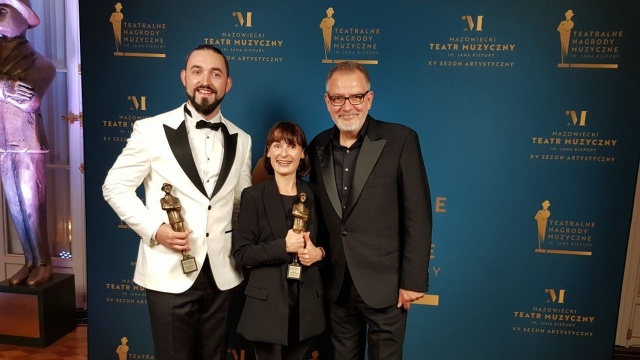 Aż cztery Teatralne Nagrody Muzyczne im. Jana Kiepury odebrała na poniedziałkowej gali w Mazowieckim Teatrze Muzycznym w Warszawskie szczecińska Opera na Zamku.