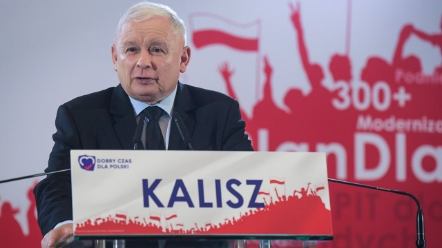 Przed nami wybór między Polską plus a Polską minus - mówił w Kaliszu prezes Prawa i Sprawiedliwości Jarosław Kaczyński.
