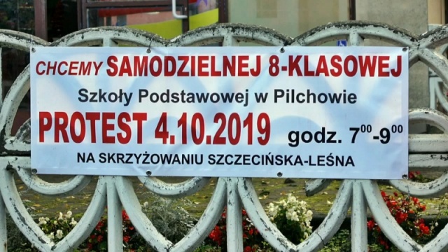 Mieszkańcy podszczecińskiego Pilchowa zablokują drogę wojewódzką nr 115. To protest w obronie miejscowej szkoły podstawowej, która jest tylko placówką filialną i to jedynie - sześcioklasową.