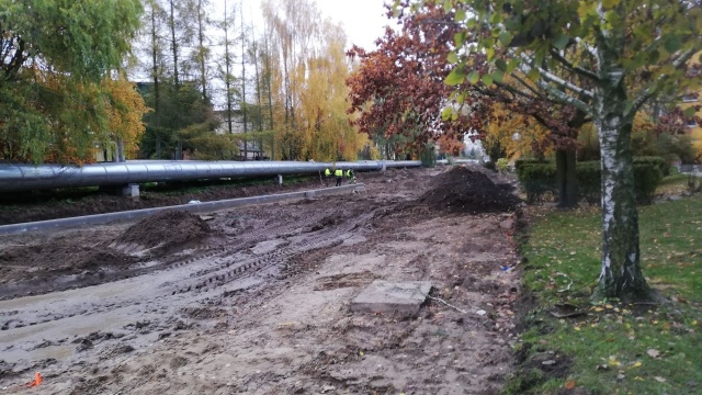 Trwają intensywne prace przy modernizacji ulicy Grota Roweckiego w Szczecinie.