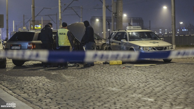 Uciekał policji taranując kilka samochodów na ulicy Kolumba w Szczecinie.