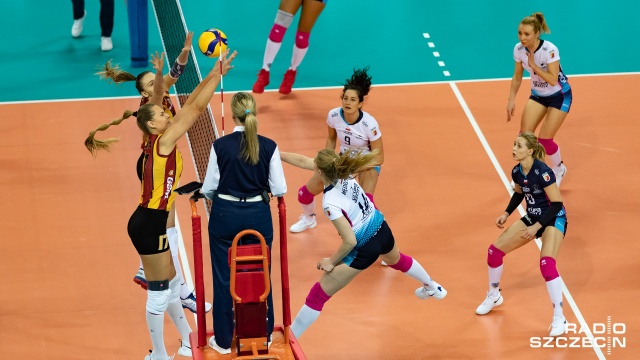 Siatkarki Grupa Azoty Chemik Police wygrały 3:1 (25:20, 17:25, 25:19, 27:25) w Netto Arenie z Galatasaray Stambuł w pierwszym meczu 116 finału Pucharu CEV.