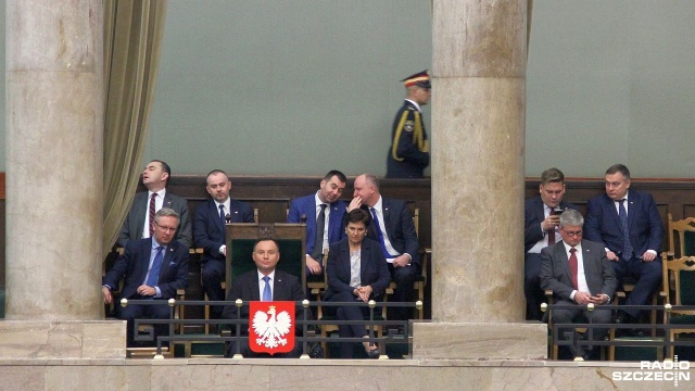 Prezydent Andrzej Duda nie będzie zabierał głosu w sprawie ostatnich, negatywnych wypowiedzi Władimira Putina na temat Polski - zapowiedział rzecznik Andrzeja Dudy Błażej Spychalski.
