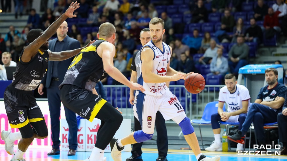 Szczecinianie przegrali z przedostatnim w tabeli Treflem Sopot 94:104 w 14. kolejce Energa Basket Ligi. Fot. Robert Stachnik [Radio Szczecin]