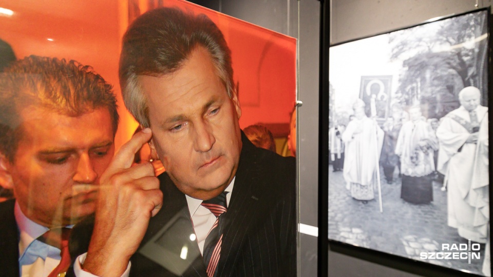 "Byłem świadkiem historii" to wystawa fotografii Jerzego Undro, którą można obejrzeć w Centrum Dialogu Przełomy. Fot. Robert Stachnik [Radio Szczecin]