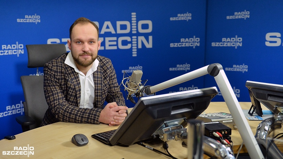 Rzecznik Pogoni Krzysztof Ufland. Fot. Łukasz Szełemej [Radio Szczecin]
