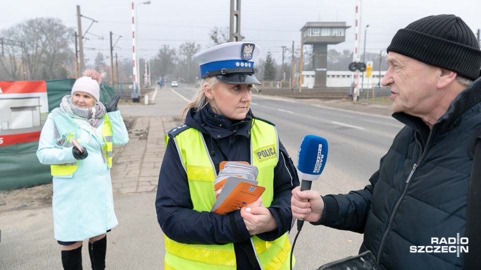 W mobilnym samochodzie Straży Ochrony Kolei zamontowano 10 kamer, w tym termowizyjną do działań w nocy. Fot. Robert Stachnik [Radio Szczecin]