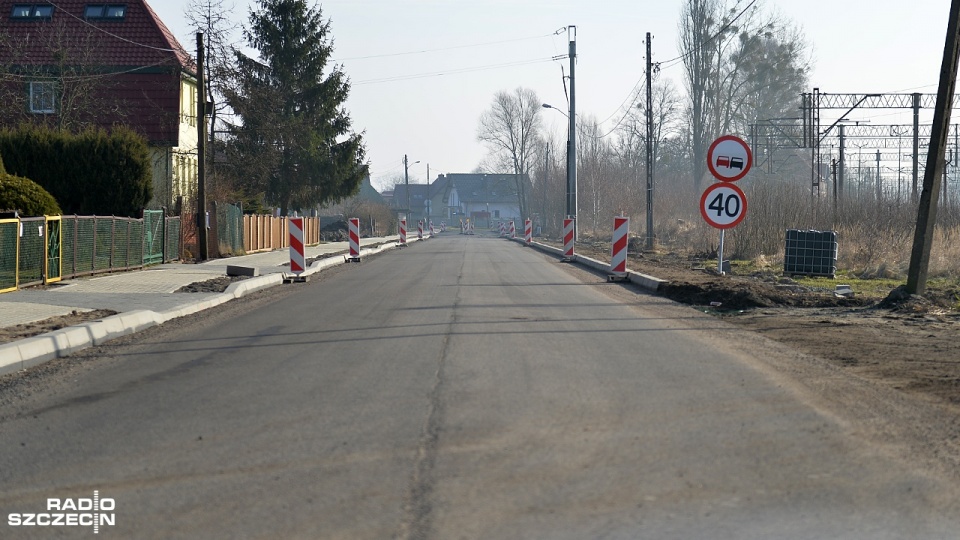 Przebudowa drogi wojewódzkiej nr 114. Fot. Łukasz Szełemej [Radio Szczecin]