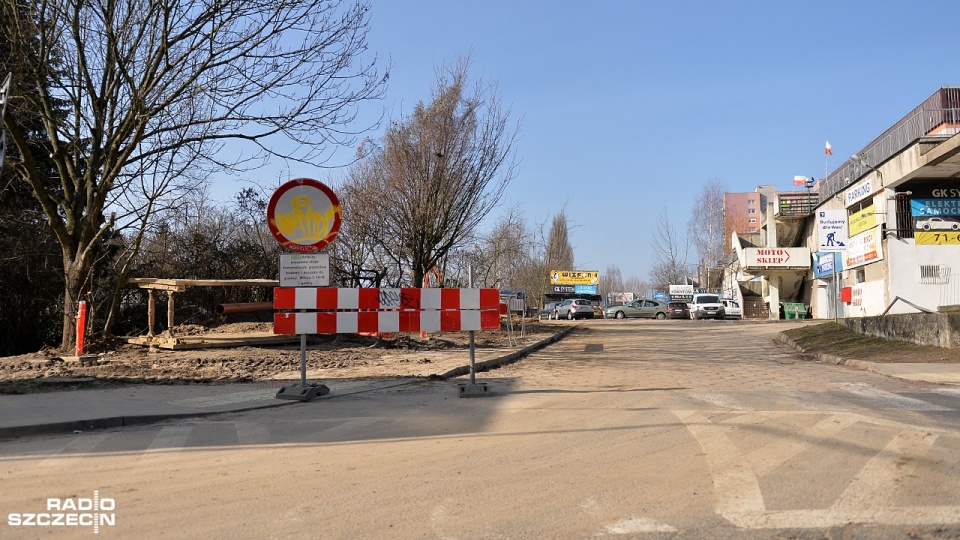 Rozpoczyna się kolejny etap przebudowy ul. Kułakowskiego w Szczecinie. Fot. Łukasz Szełemej [Radio Szczecin]